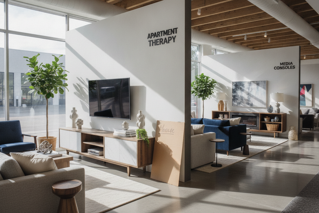 I Wasted 3 Days at Every TV Stand Furniture Store in Town