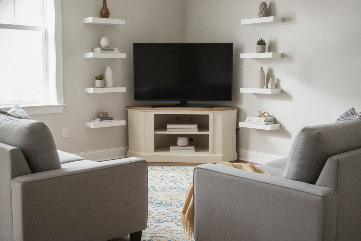 Is That Corner TV Stand Wayfair Suggested Actually Big Enough?