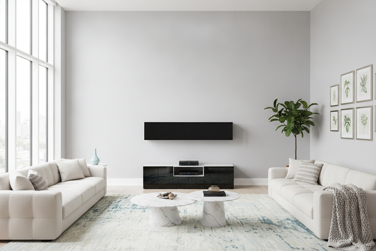 Why a TV Stand 60 Inch Long Looks Awkward on a Blank Wall