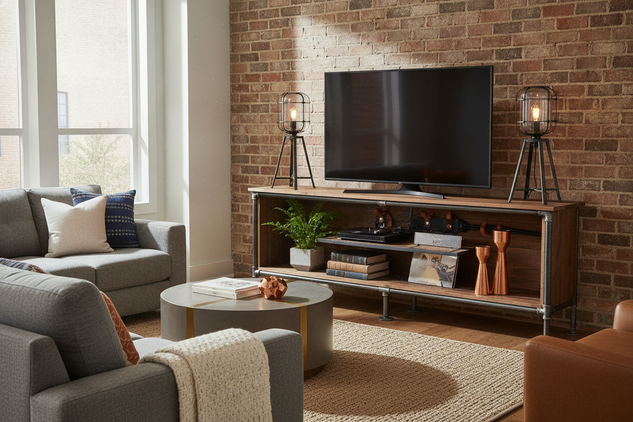 Why Your Industrial Television Stand Looks Cheap (And How to Fix It)