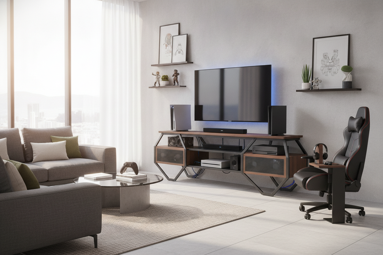 Your PS5 is Choking: Why You Need a Real Gamer TV Stand