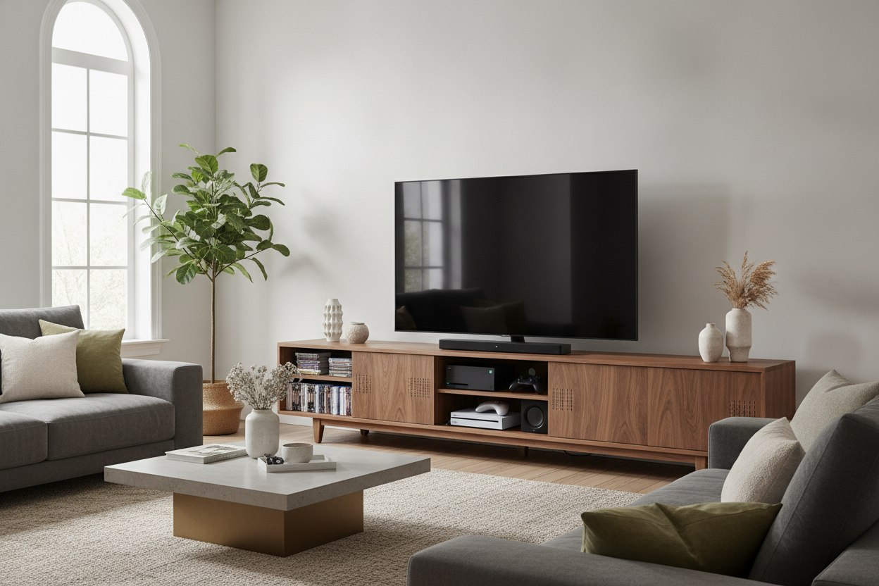 Is the Best TV Stand for Xbox Series X Actually Just a Credenza?