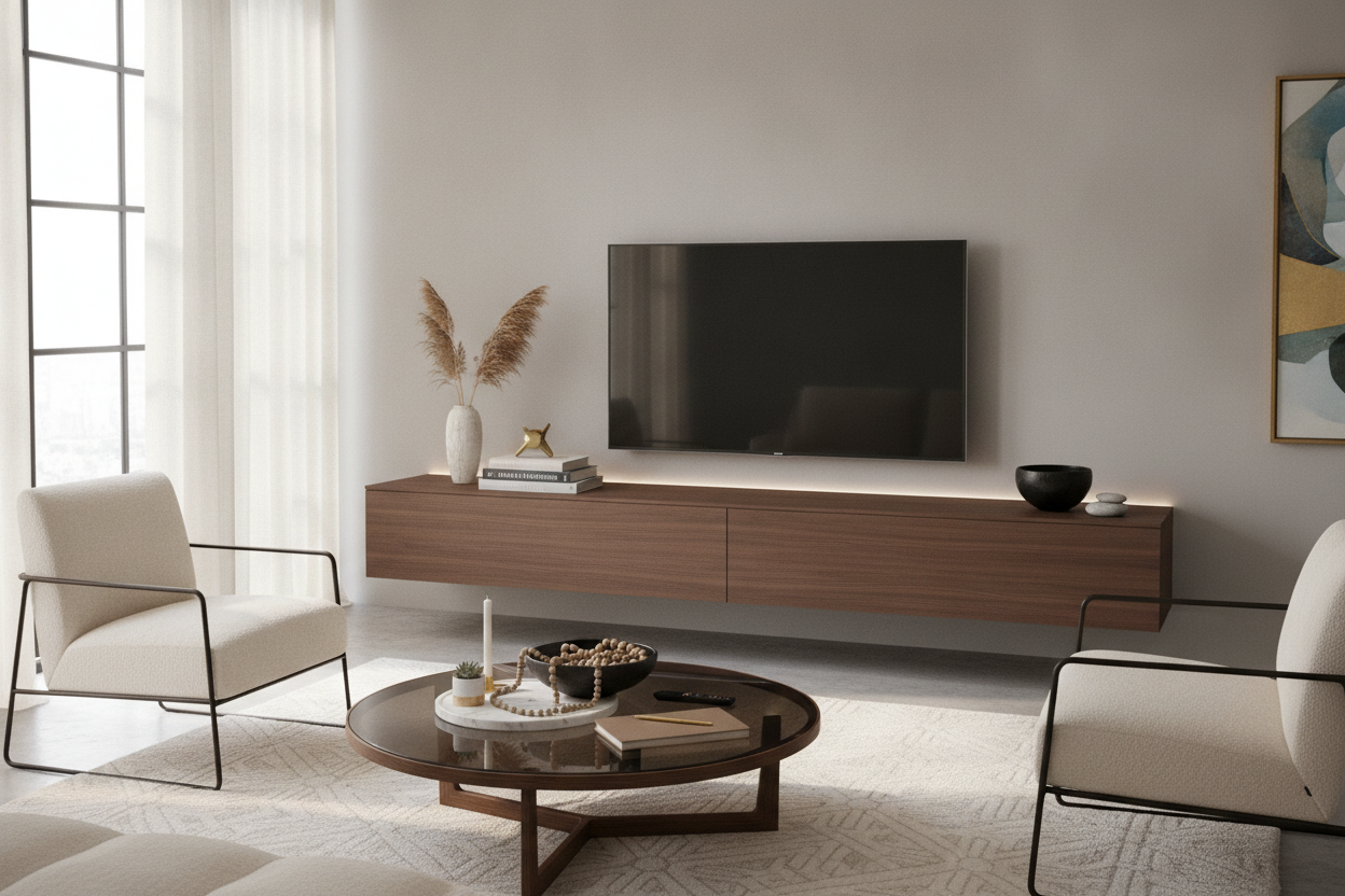 How to Style a Manhattan Comfort TV Stand So It Looks Expensive