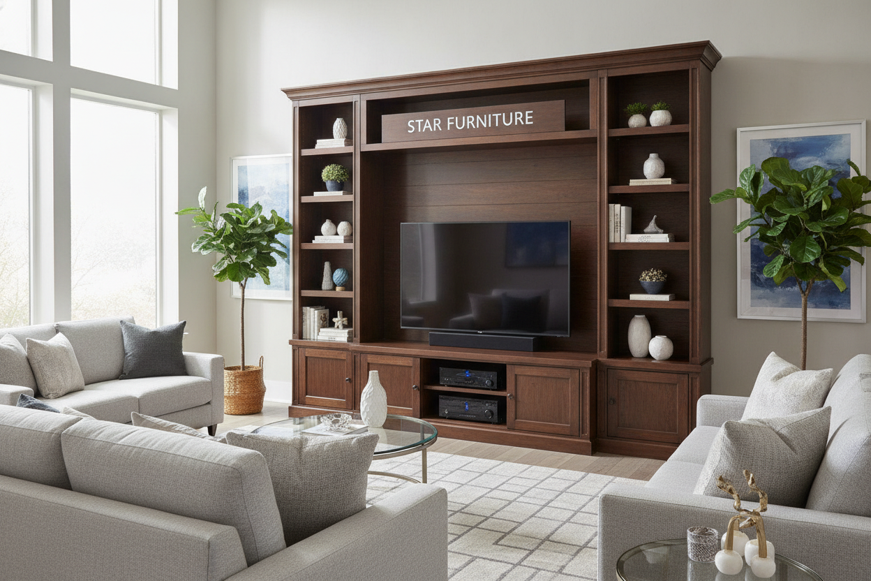 Is a Star Furniture Entertainment Center Too Bulky for Modern Homes?