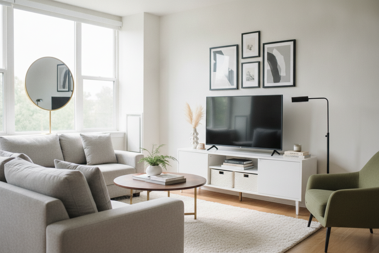 Yes, I Put a Target Television Stand in My Grown-Up House