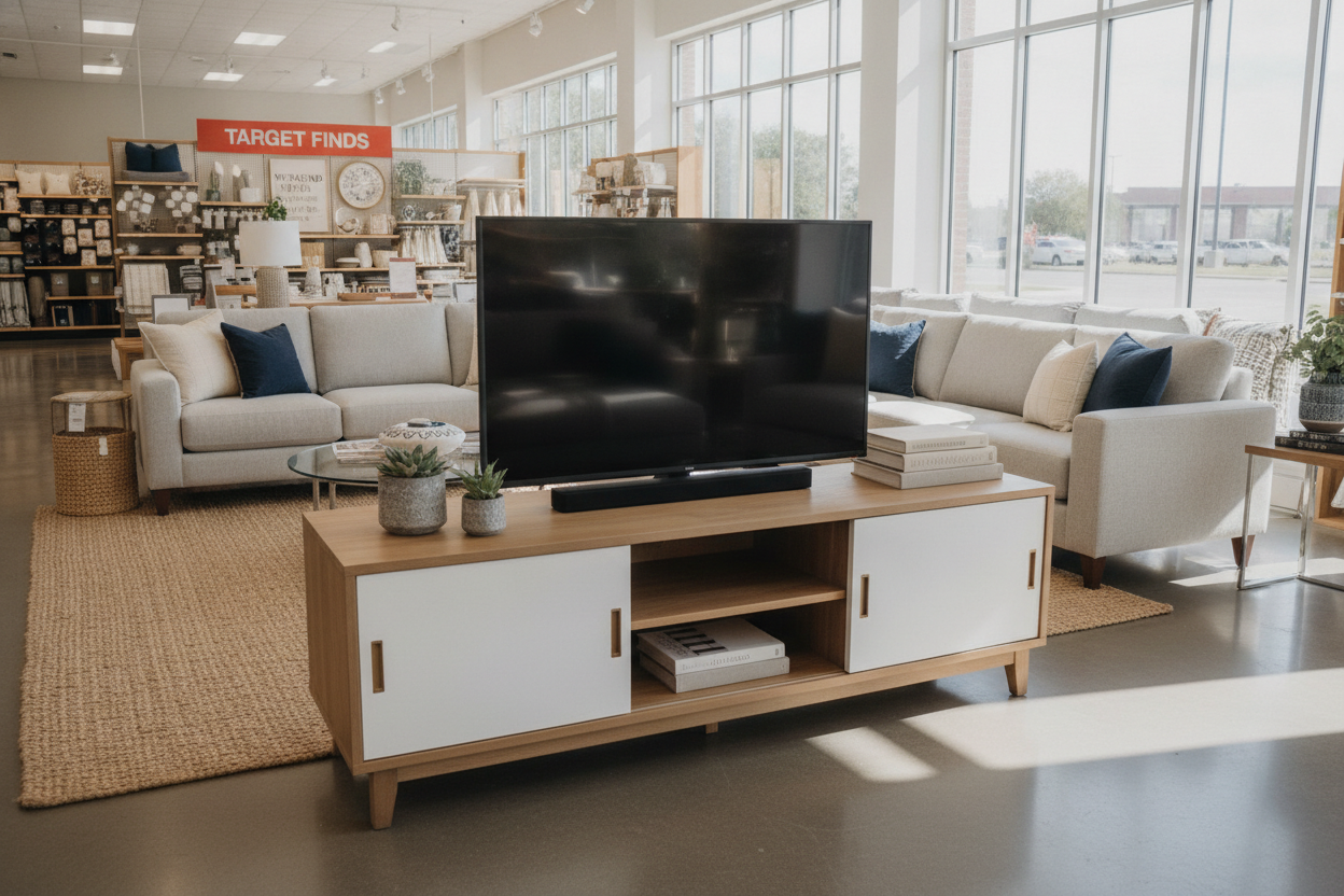 Is Buying a TV Stand Target In Store Better Than Online?