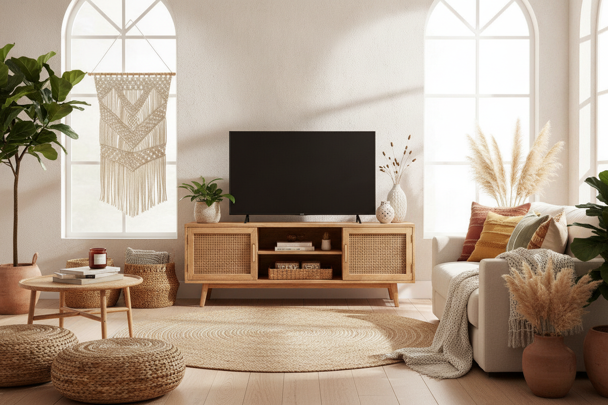 Is the Viral Target Rattan TV Stand Actually Sturdy?