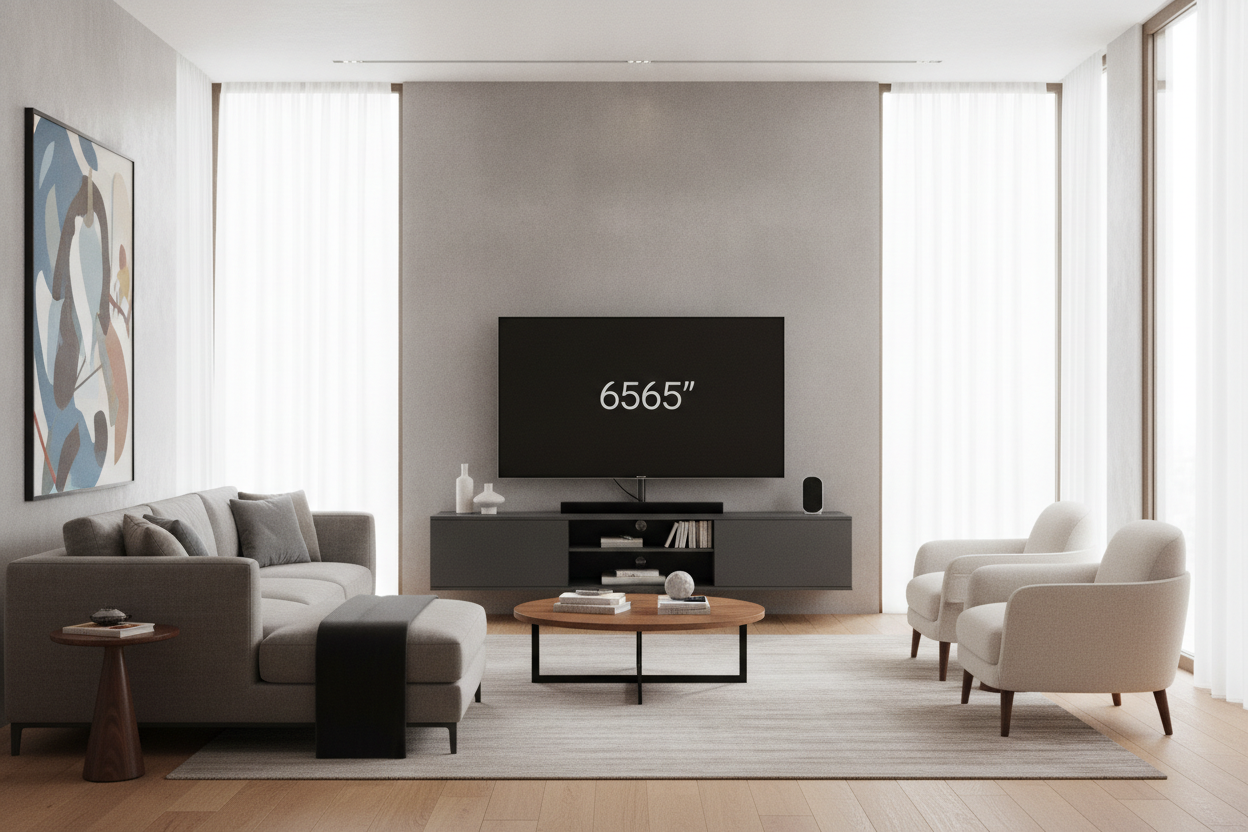 Why a 65 Media Console Is the Worst Choice for a 65-Inch TV