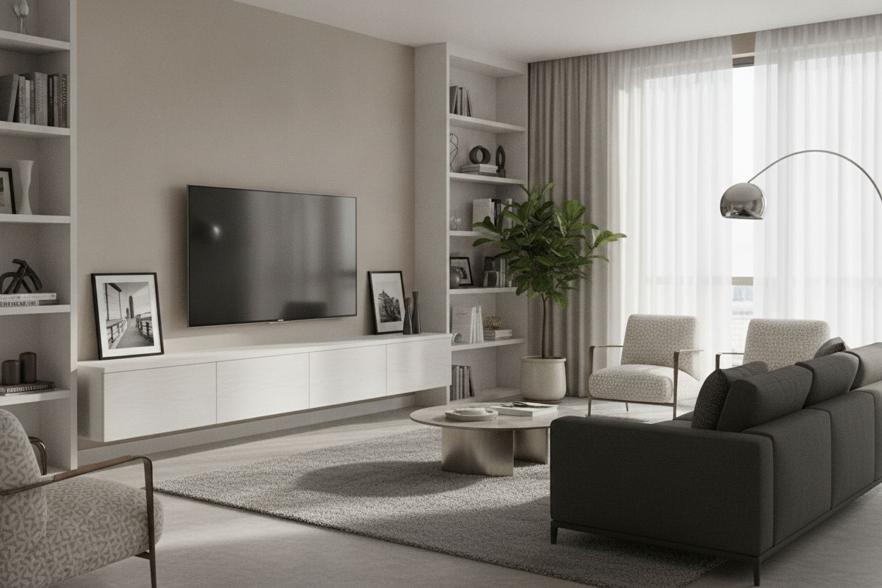 Why I Chose a Floating TV Stand for 75 Inch TV Over a Heavy Box