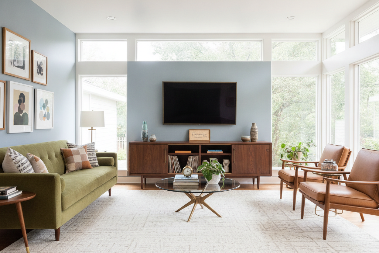 I Gave Up Hunting for a Vintage Mid Century Modern TV Stand 80 Inch