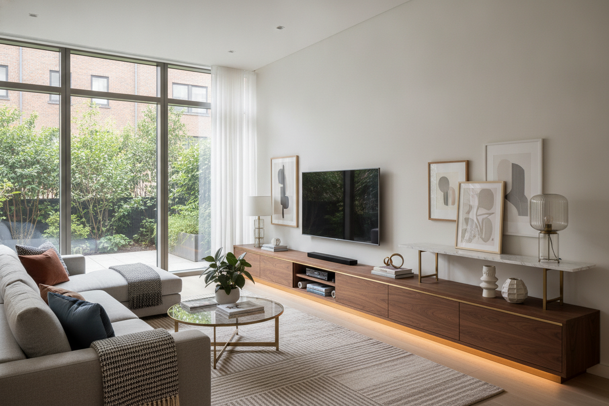 Why I Finally Spent Real Money on a Modern Furniture TV Console