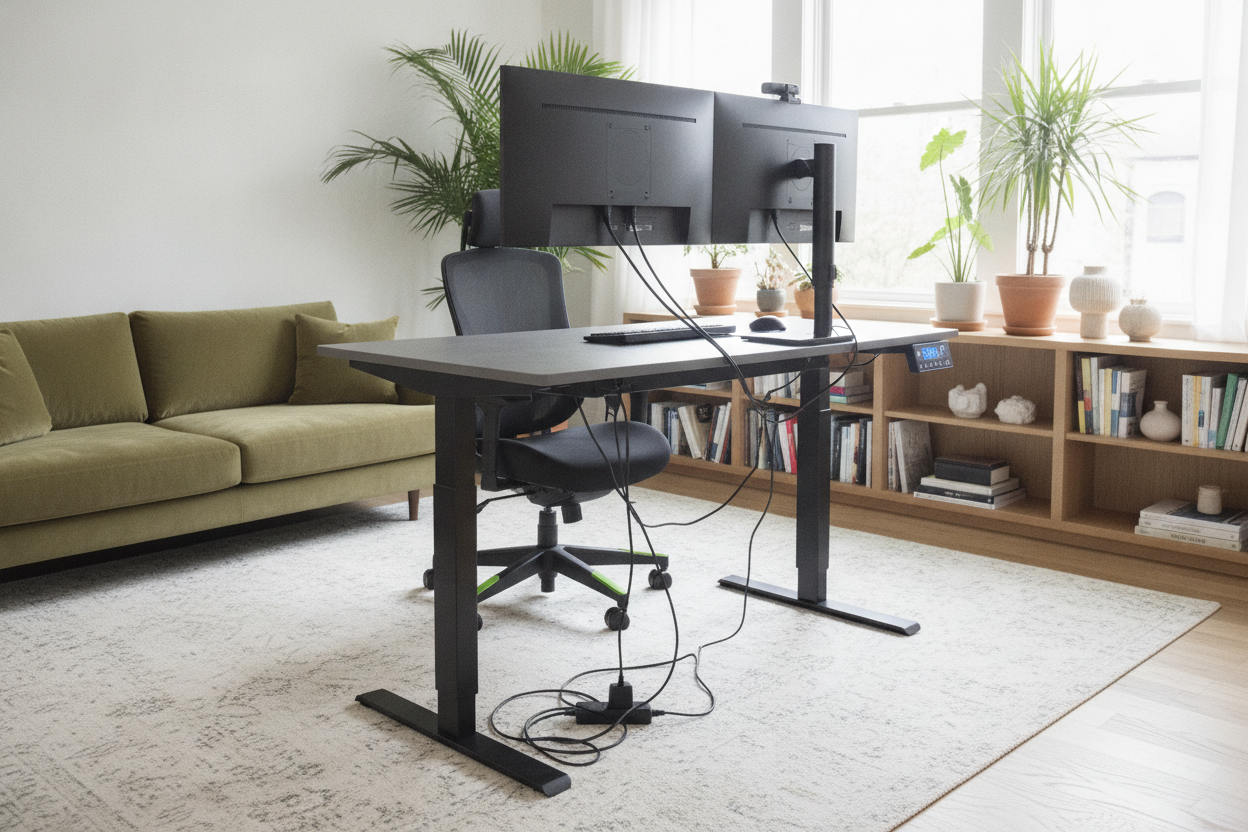 Your Electric Sit Stand Desk Is Ruining Your Room's Vibe