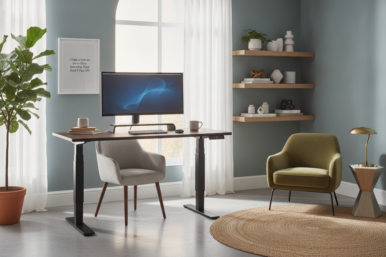 I Took a Risk on an eBay Standing Desk (And It Paid Off)