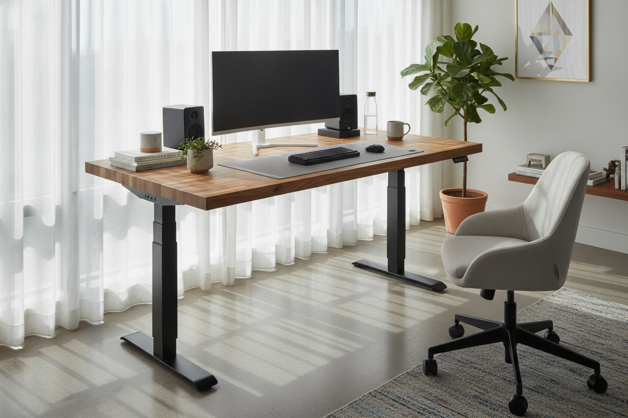 Why Your Butcher Block Needs the Best Adjustable Desk Frame