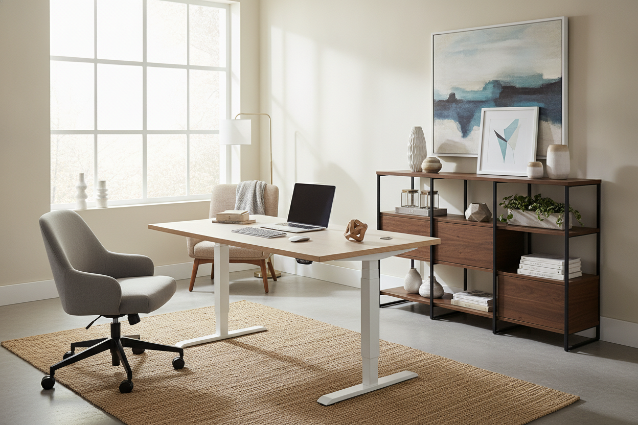 The Best Standing Desk With Wheels Cured My Work-From-Home Rut