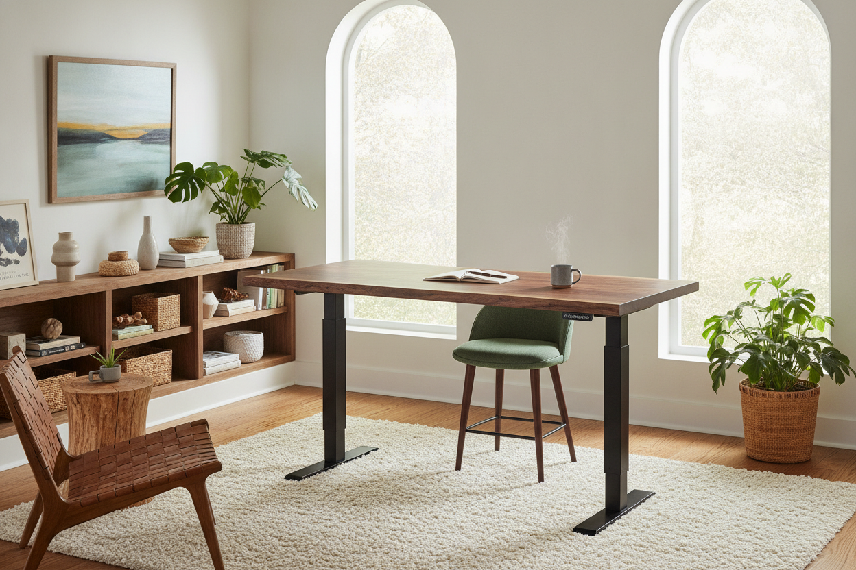 How to Buy a Wooden Standing Desk That Doesn't Look Corporate