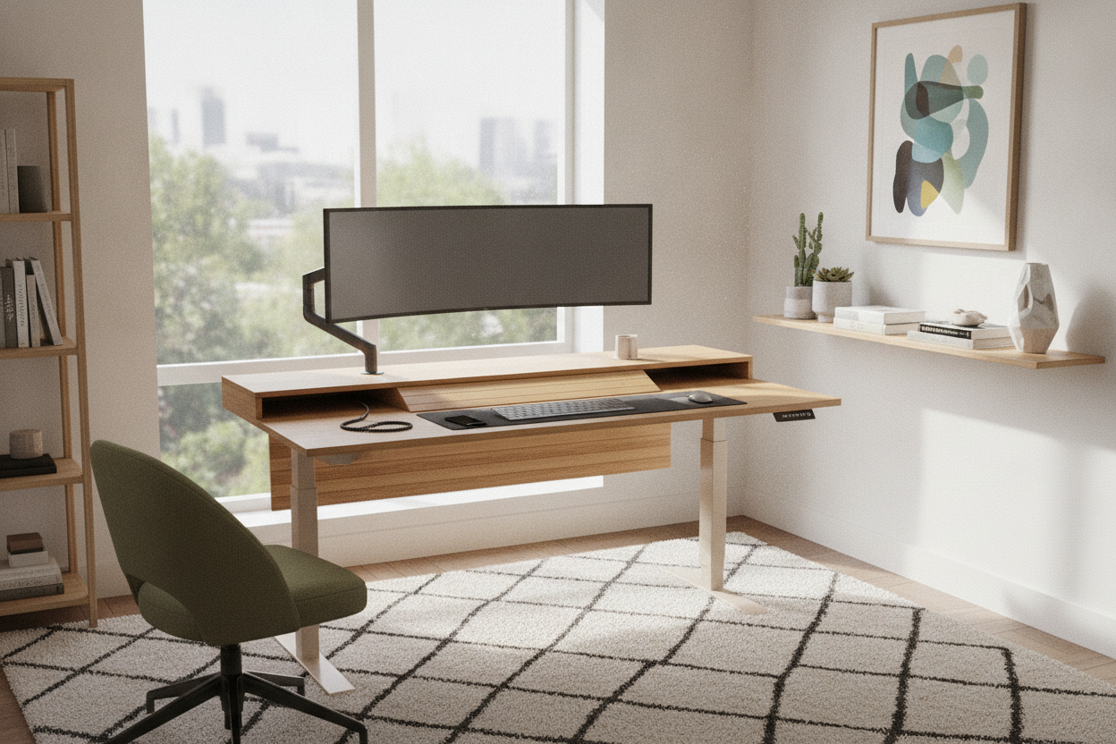 Why I Swapped My Cheap Laminate for a Standing Desk Jarvis Bamboo