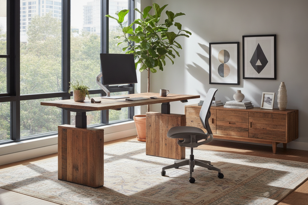 Why I Paid Extra for the Jarvis Reclaimed Wood Standing Desk