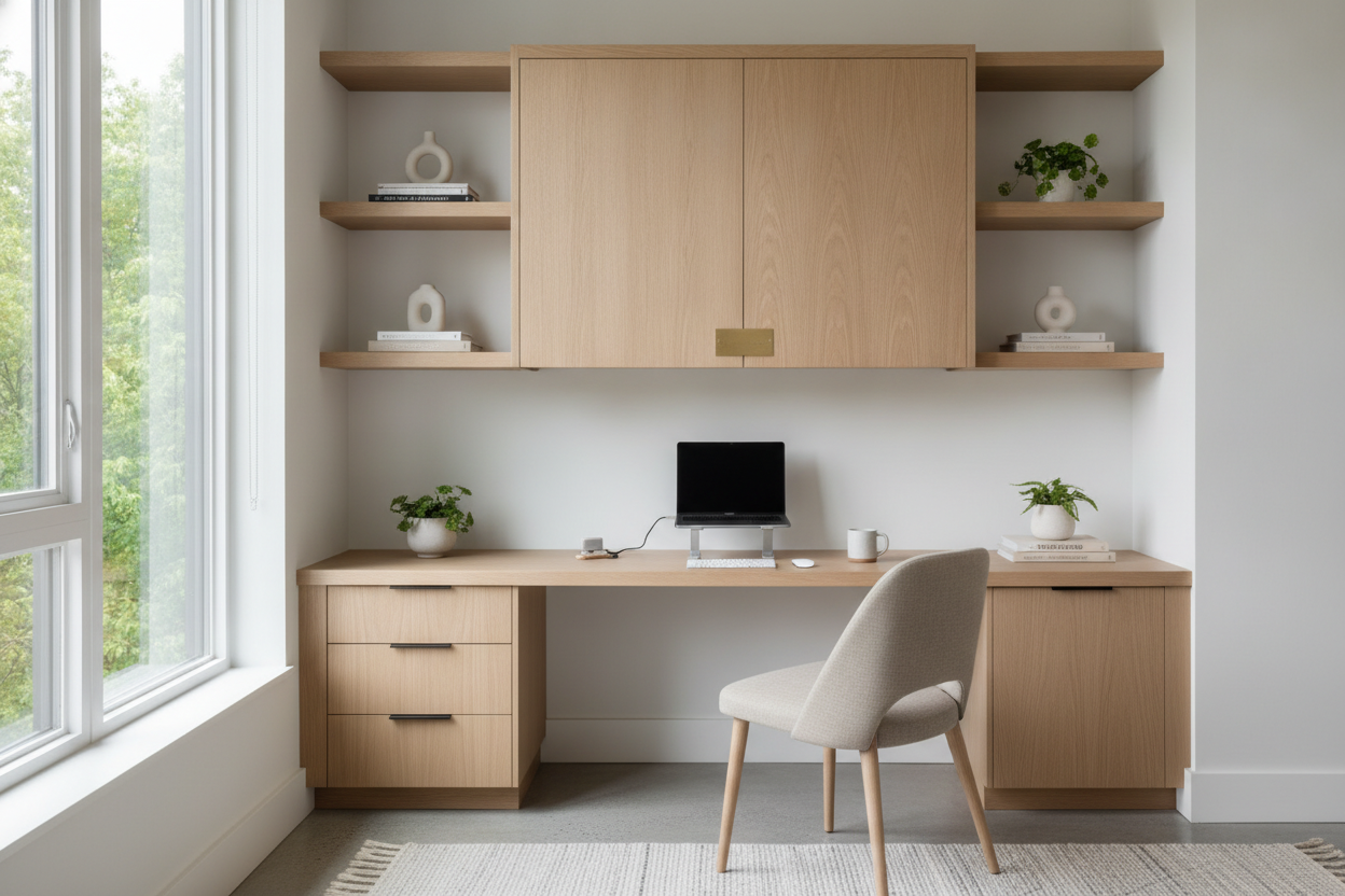 The Secret to Actually 'Logging Off' is a Good Desk Cupboard