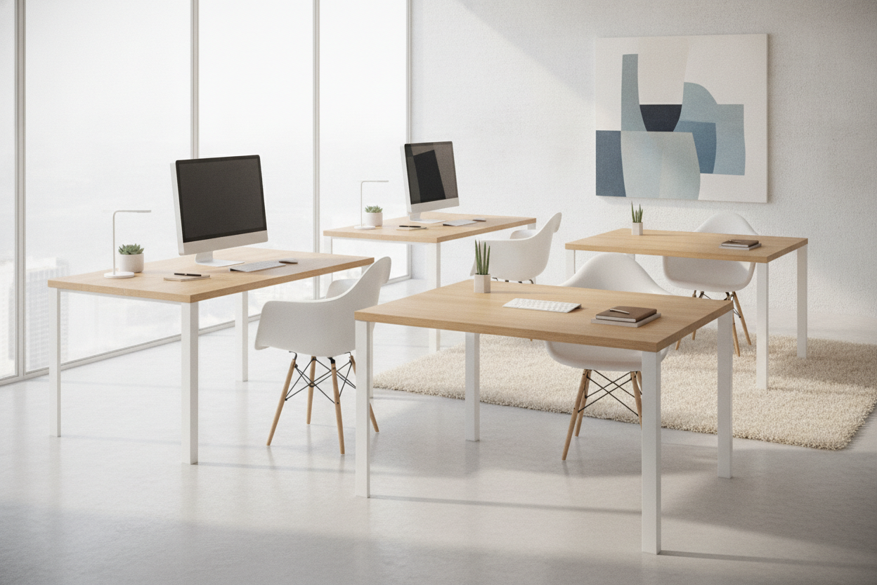 Stop Overcomplicating It: Why Rectangular Computer Desks Win