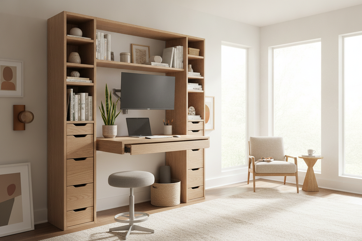 Why a Tall Desk With Storage Beats a Basic Standing Setup