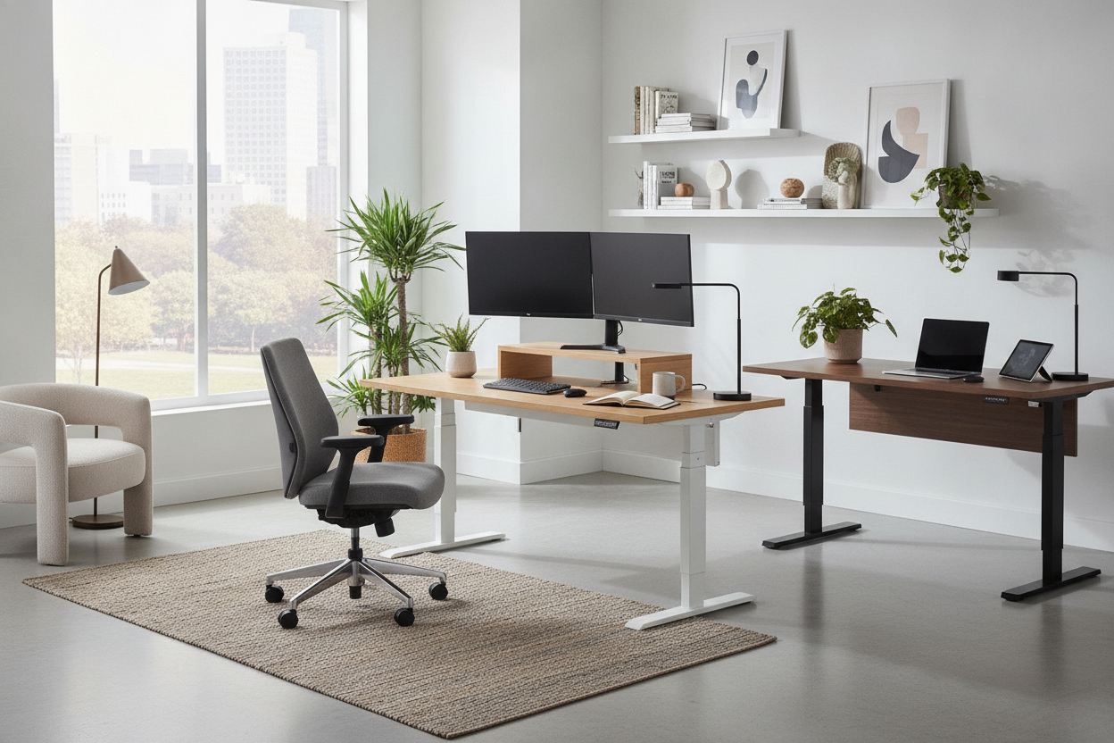I Panic-Bought an Adjustable Standing Desk Office Depot Had In Stock