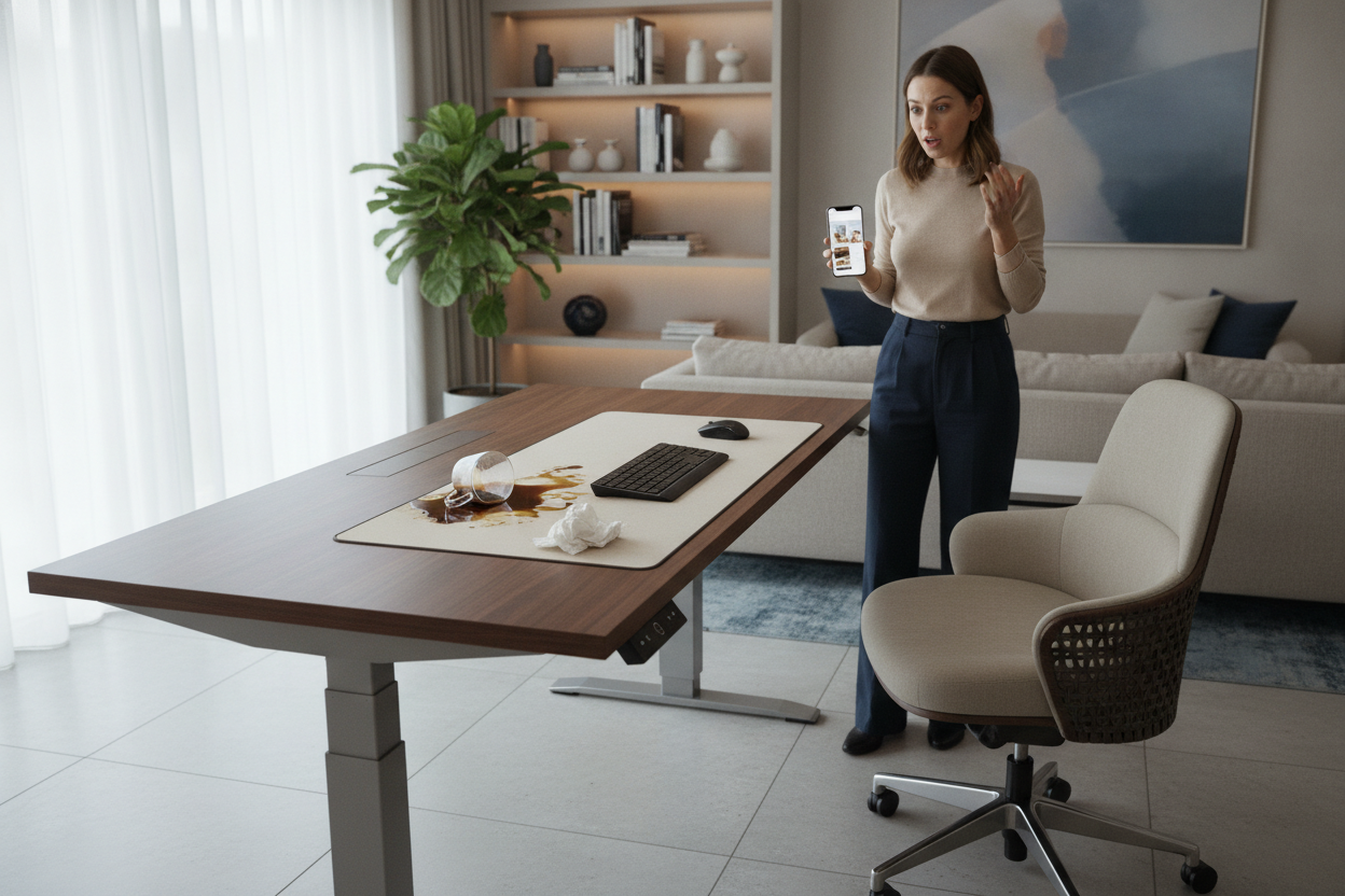 I Spilled My Coffee, Snapped, and Bought a High End Adjustable Desk