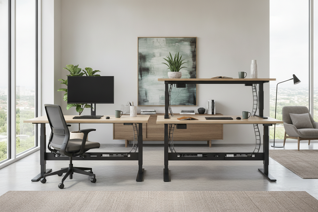 Stop Shoving Adjustable Electric Desks Against the Wall