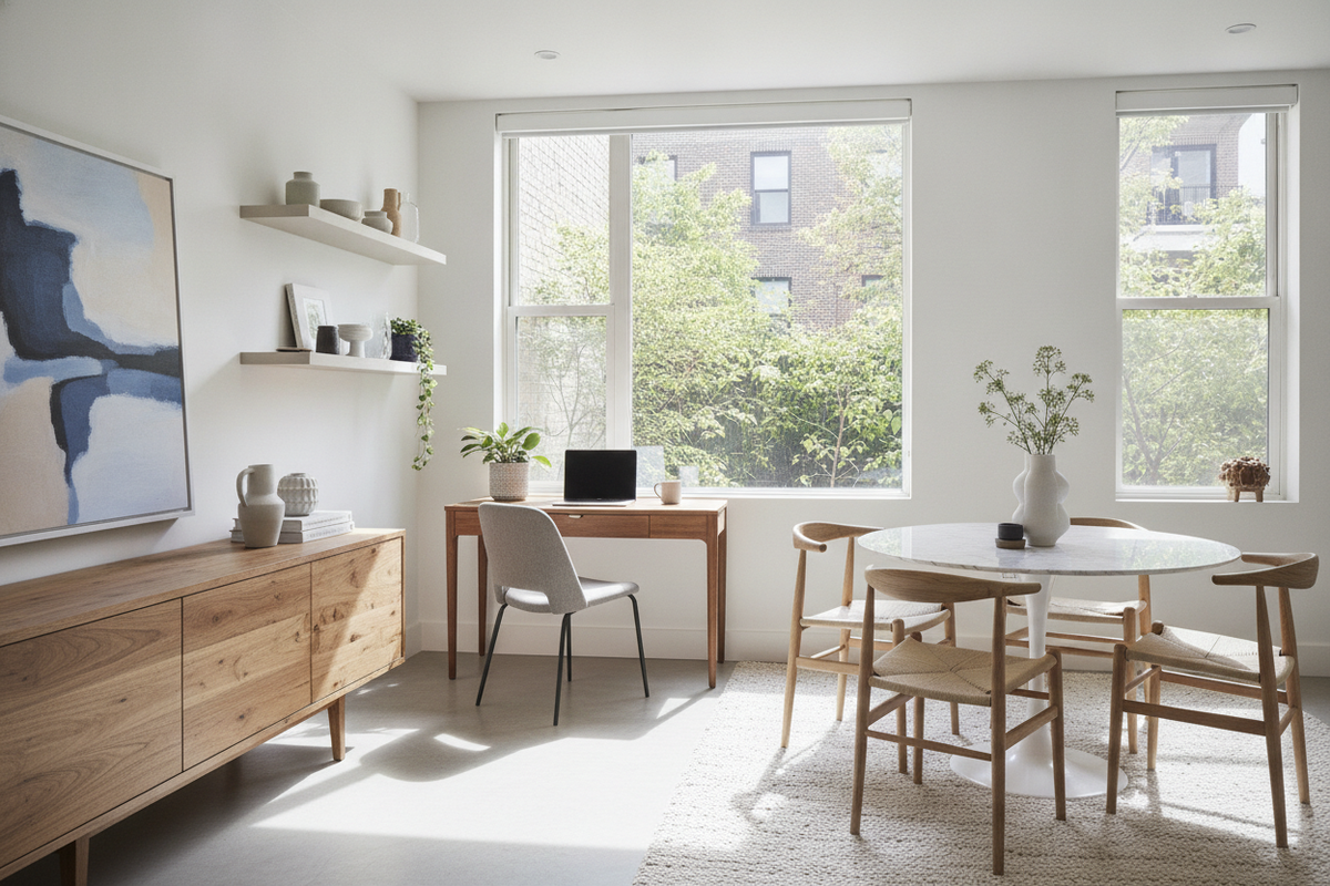 Stop Apologizing for Having a Desk in the Dining Room