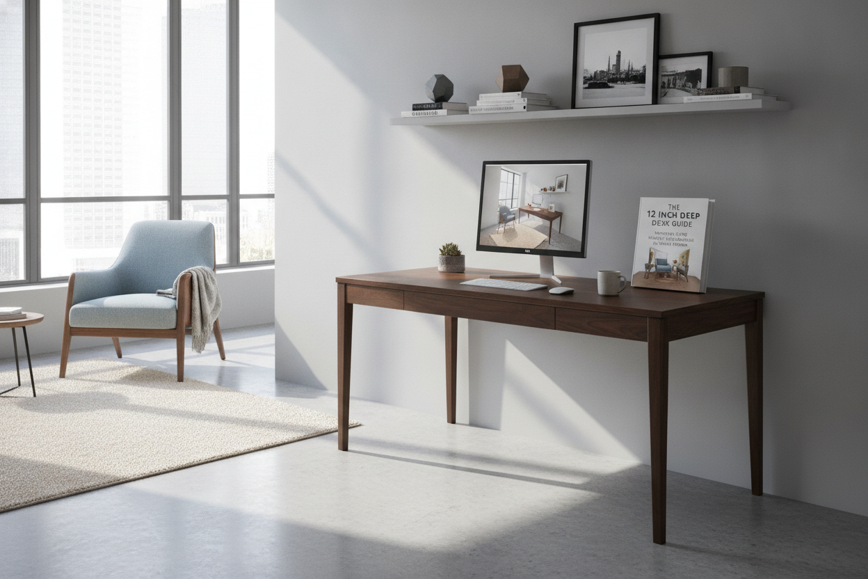 The 12 Inch Deep Desk Guide: Maximizing Ultra-Slim Workspaces in Small Rooms