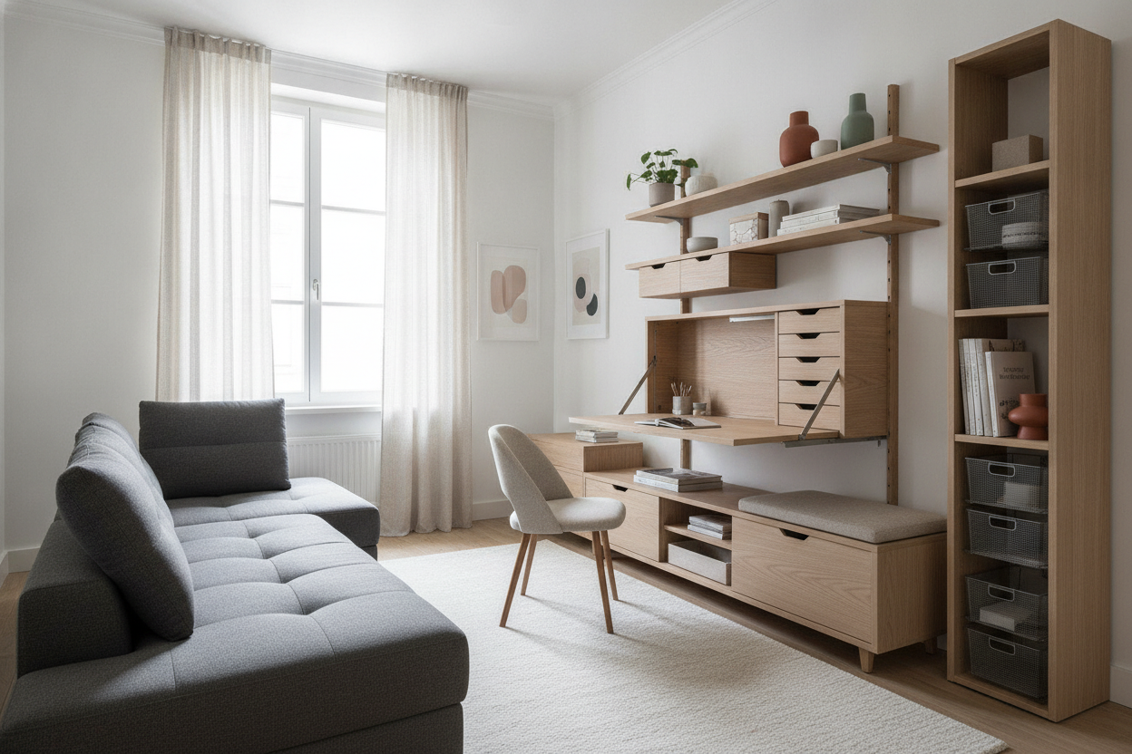 Smart Desk Solutions for Small Spaces: Spatial Frameworks, Storage Pairings, and Room Fit
