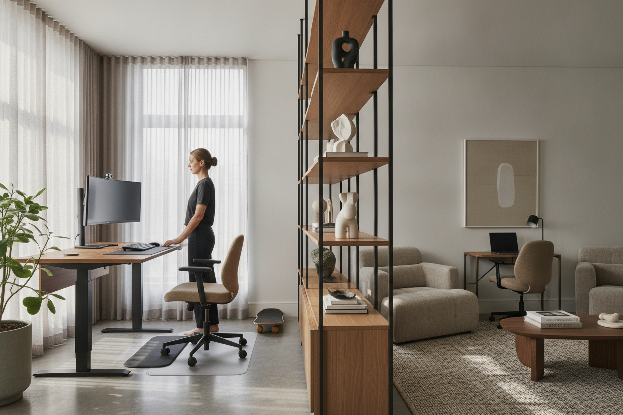 The Pros and Cons of Standing Desk Workstations: Posture Flexibility, Spatial Requirements, and Practical Trade-Offs