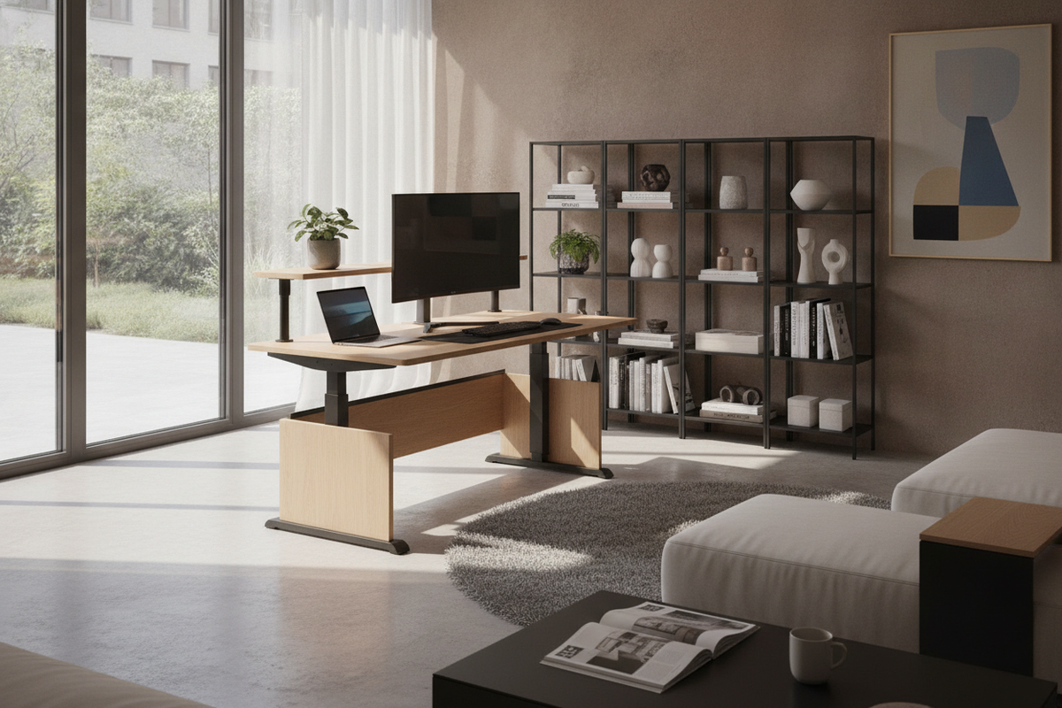 The Adjustable Computer Desk Planning Guide: Structural Formats, Dimensional Zoning, and Ergonomic Workspace Integration