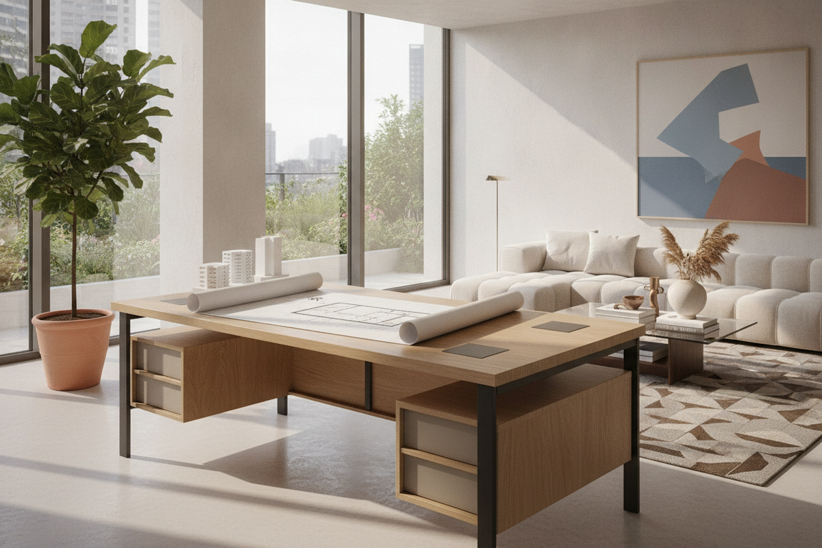 The 72 x 30 Desk Architectural Planning Guide: Ergonomic Depth Zones, Wide-Span Geometry, and Modular Storage Integration