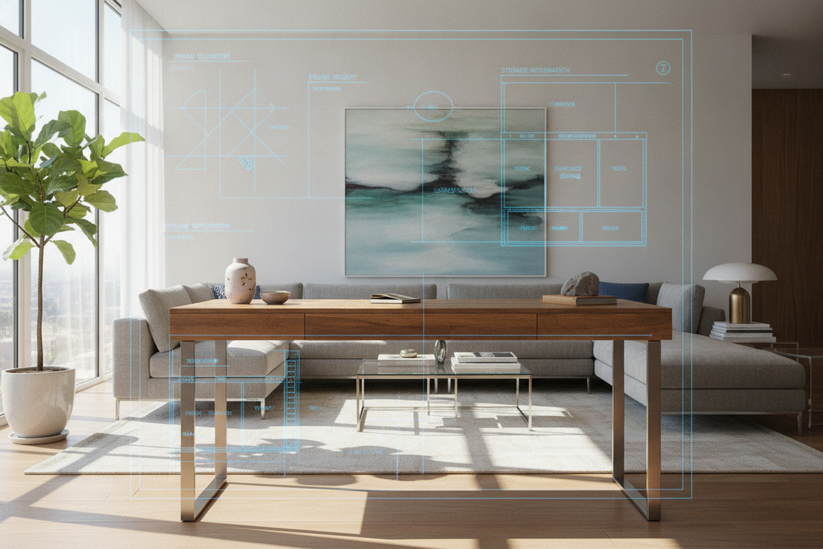 72 x 30 Desk Blueprint: Spatial Geometry, Frame Rigidity, Surface Zoning, and Storage Integration
