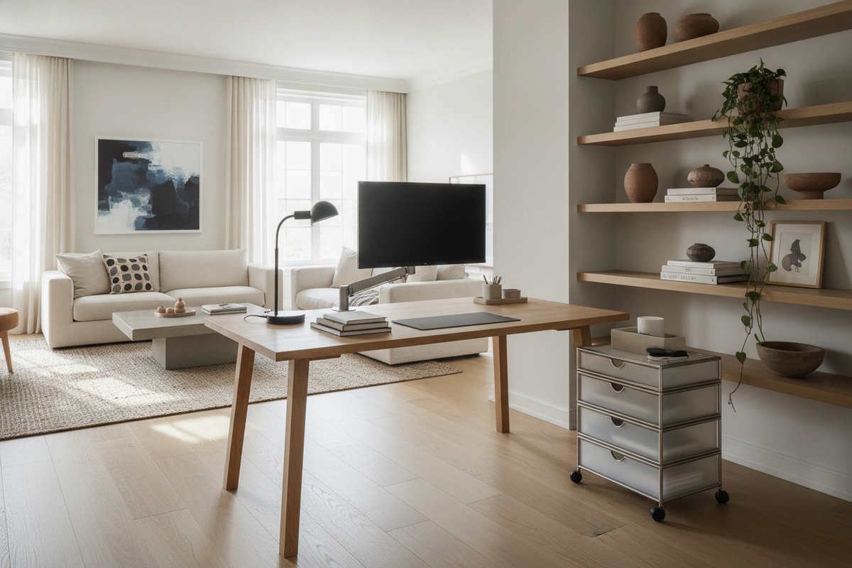 Target Desk Buying Framework: Workstation Profiles, Spatial Proportions, Materials, and Smart Storage
