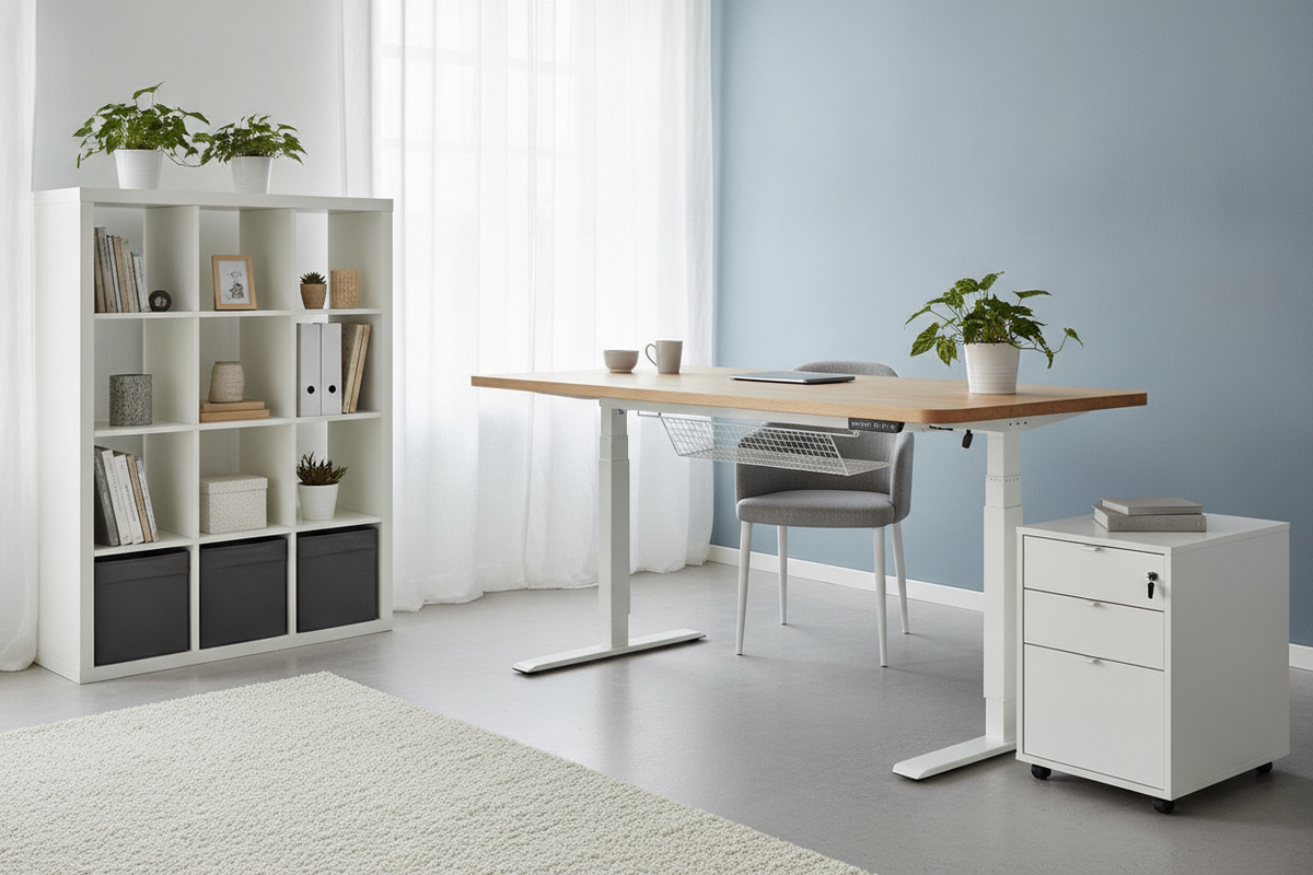 IKEA Legs for Standing Desk Guide: Base Systems, Motorized Frames, and Storage Planning