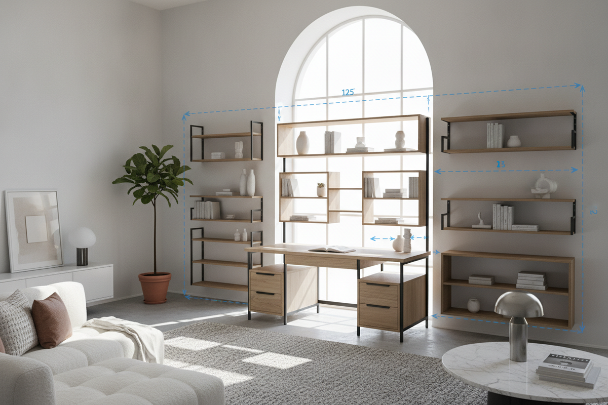 Desk with Adjustable Shelf Selection Guide: Sizing, Clearance, and Layout Fit