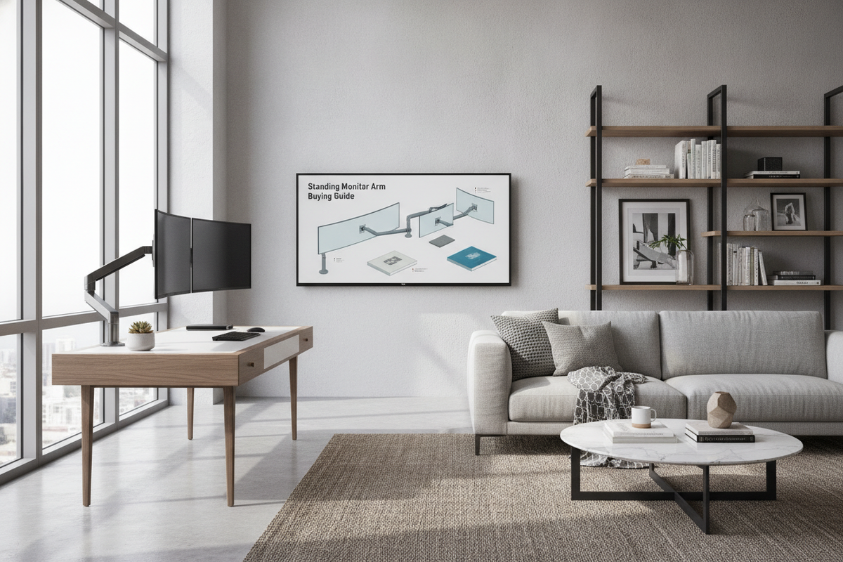 Standing Monitor Arm Buying Guide