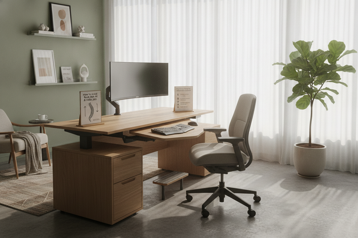 How to Avoid Back Pain at Desk Job: Workstation Setup