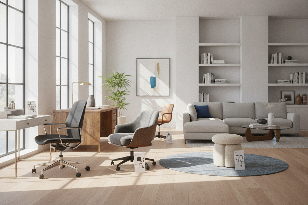 Room and Board Desk Chair Guide: Styles and Sizing