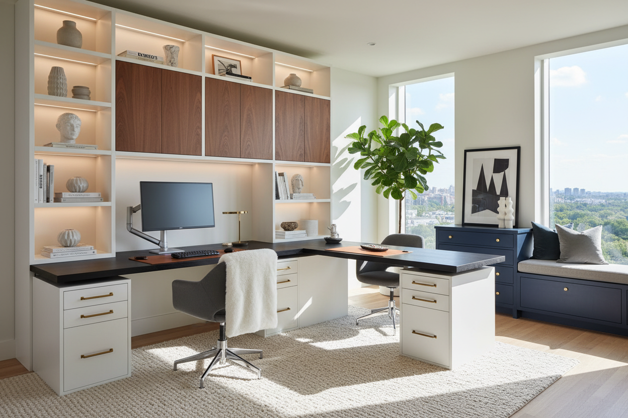 How to Style IKEA Home Office Furniture for a Luxury Look