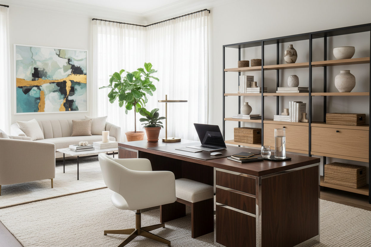 How to Style Essentials for Home Office for a Luxury Look