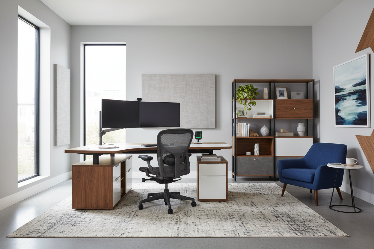 Curating a Houzz Home Office That Actually Boosts Productivity