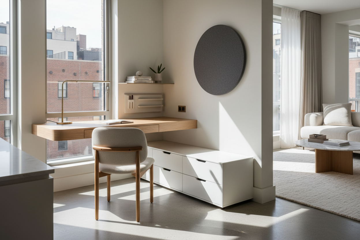 Designing a High-End Mini Office in Small Spaces