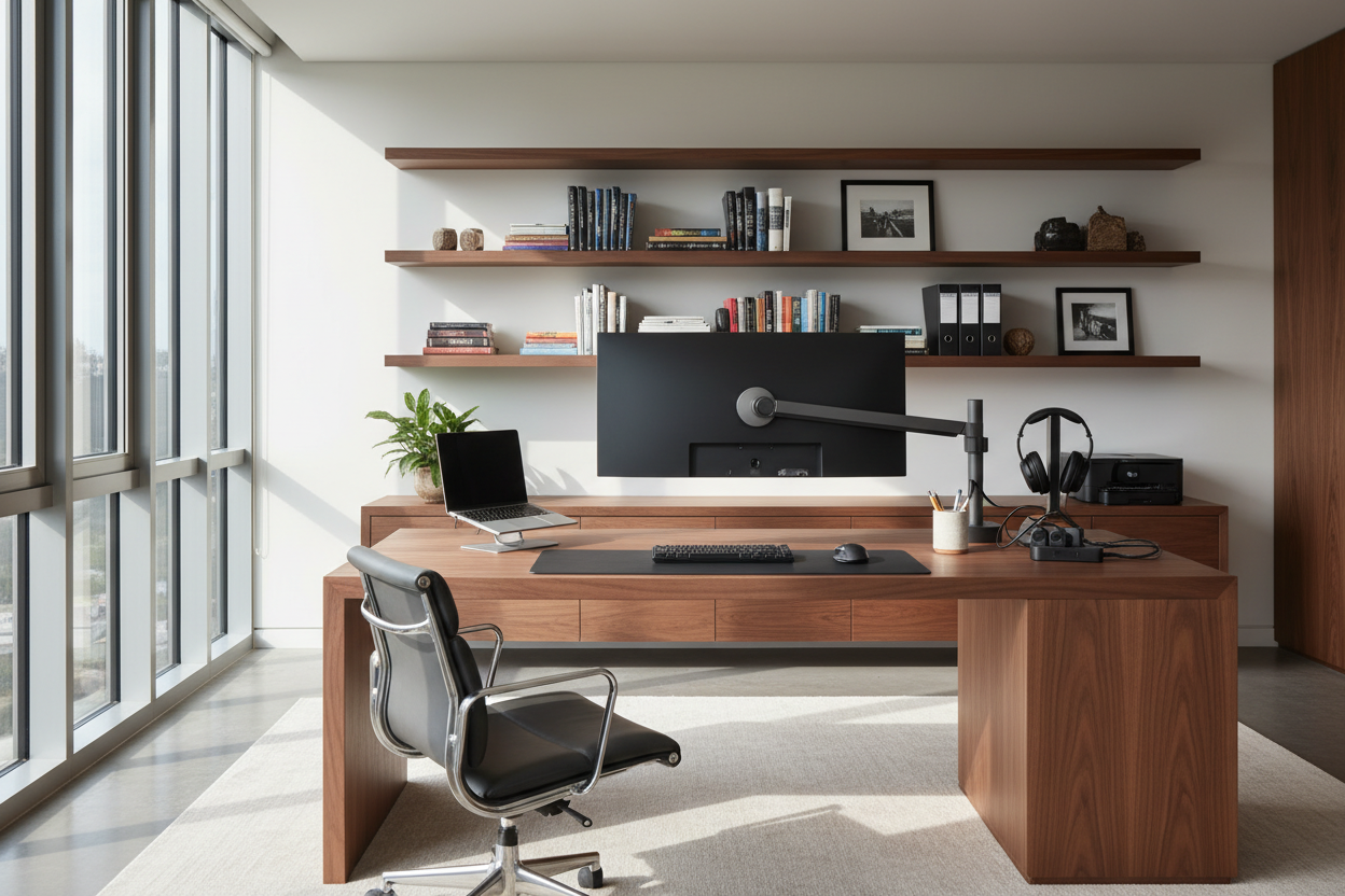 Curating High-End Home Office Products for Productivity & Style