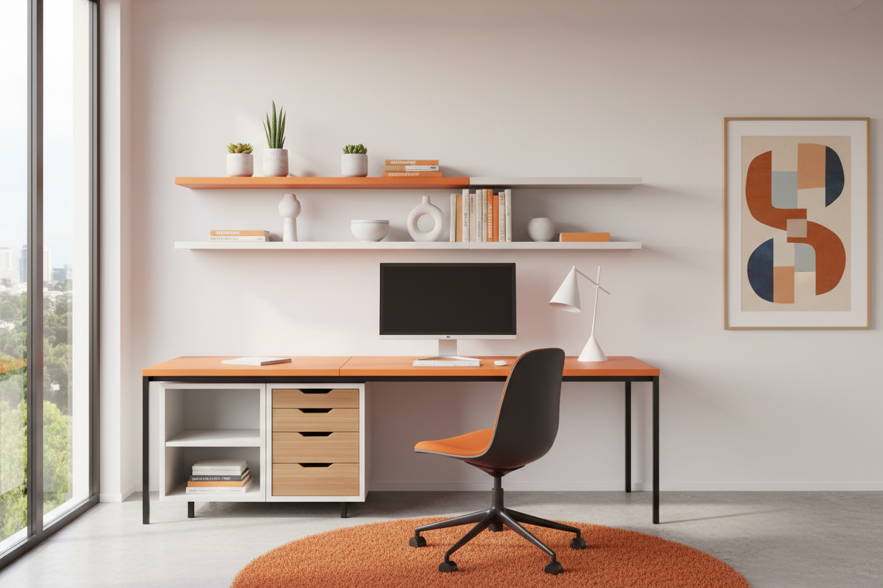 Elevate Your Space With This Orange Table IKEA Styling Strategy
