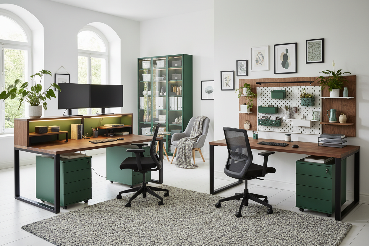 Why IKEA Office Desks Are The Secret to a Custom Workspace