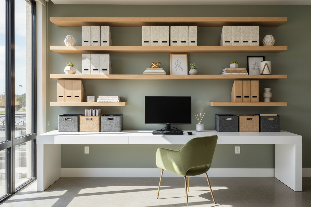 Mastering Office Shelf Organization for a Curated Aesthetic