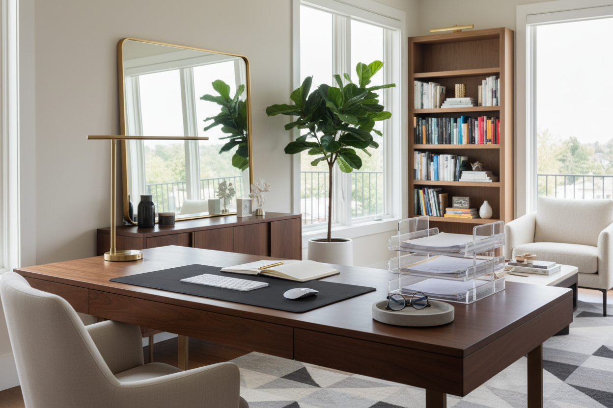 How to Style and Organize Desks for a Luxury Look